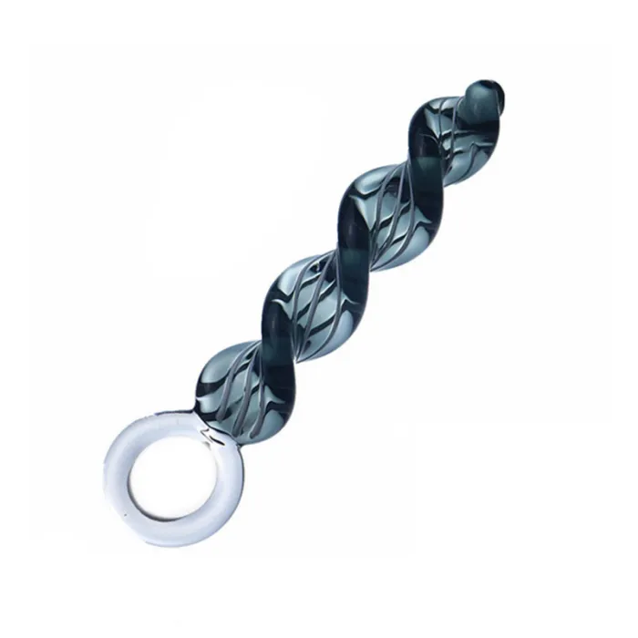 Anal Plug Glass Dildo G-spot Massage Realistic Anal Plug