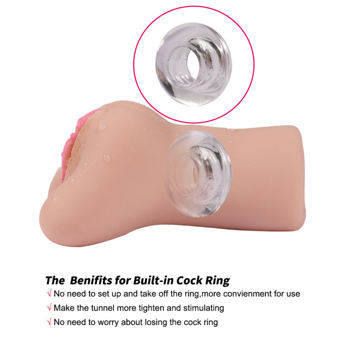 Male Masturbation Cup Realistic Vagina FleshLight Pussy