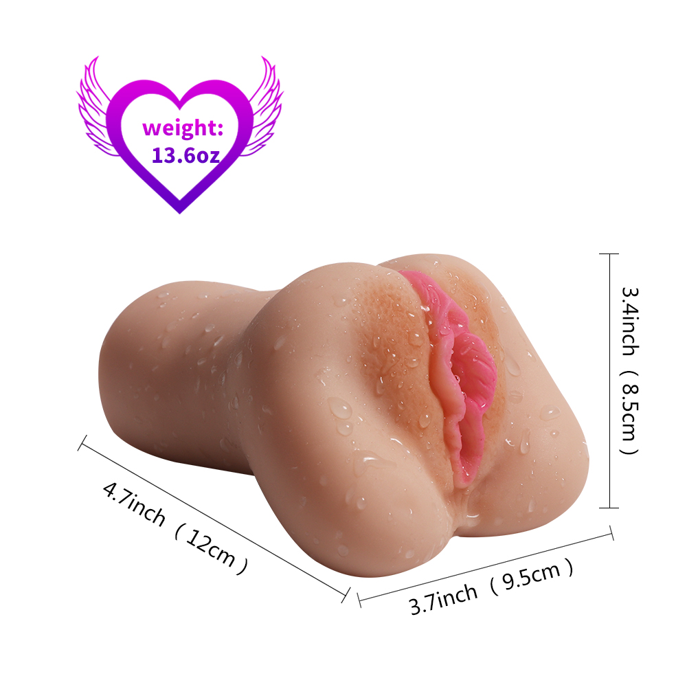 Male Masturbation Cup Realistic Vagina FleshLight Pussy 