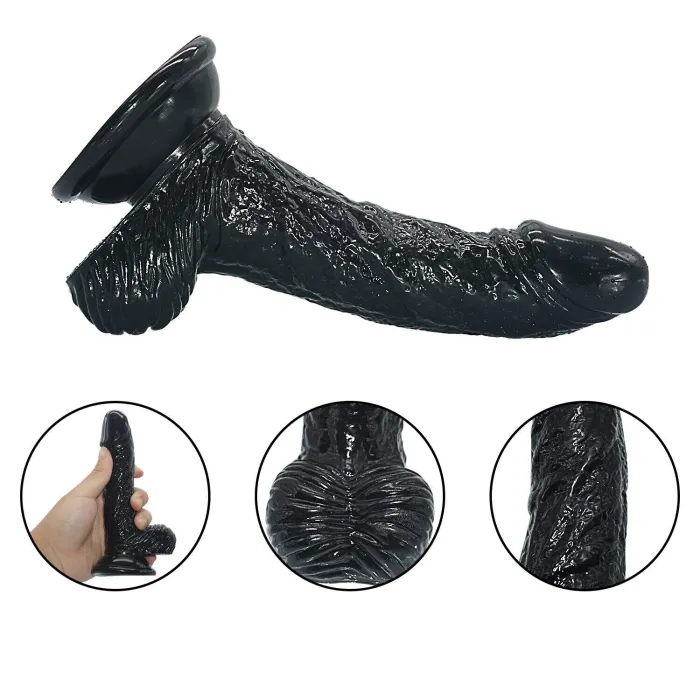 6‘ Realistic Strap on Dildo Harness