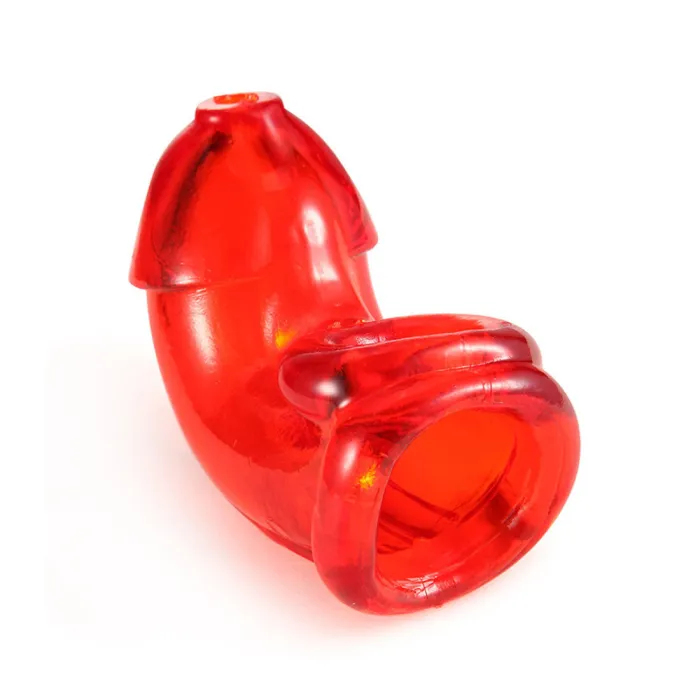 Soft Silicone Men's Cuckold Lockdown Chastity Penis