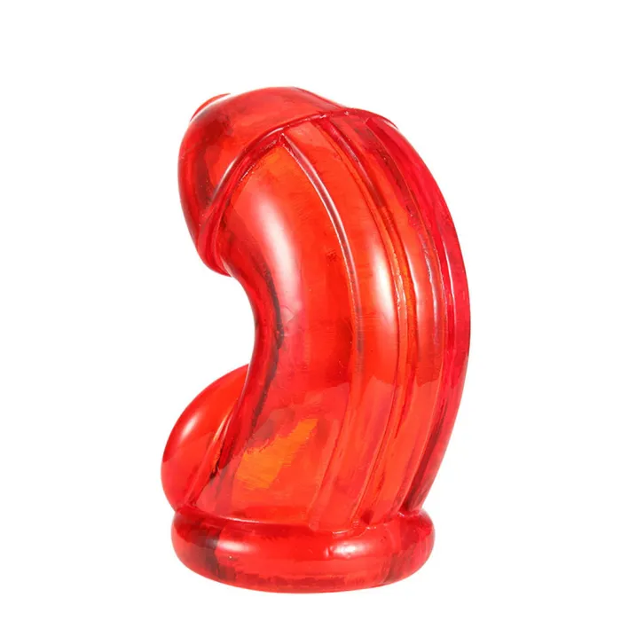 Soft Silicone Men's Cuckold Lockdown Chastity Penis