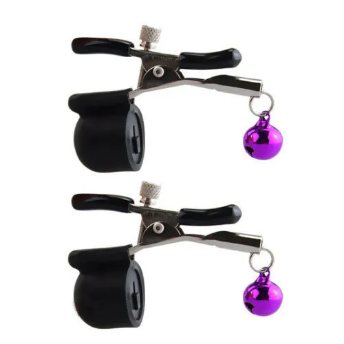 Vibrating Nipple Clamps Adjustable Flirting