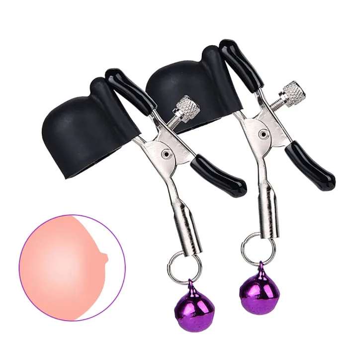 Vibrating Nipple Clamps Adjustable Flirting
