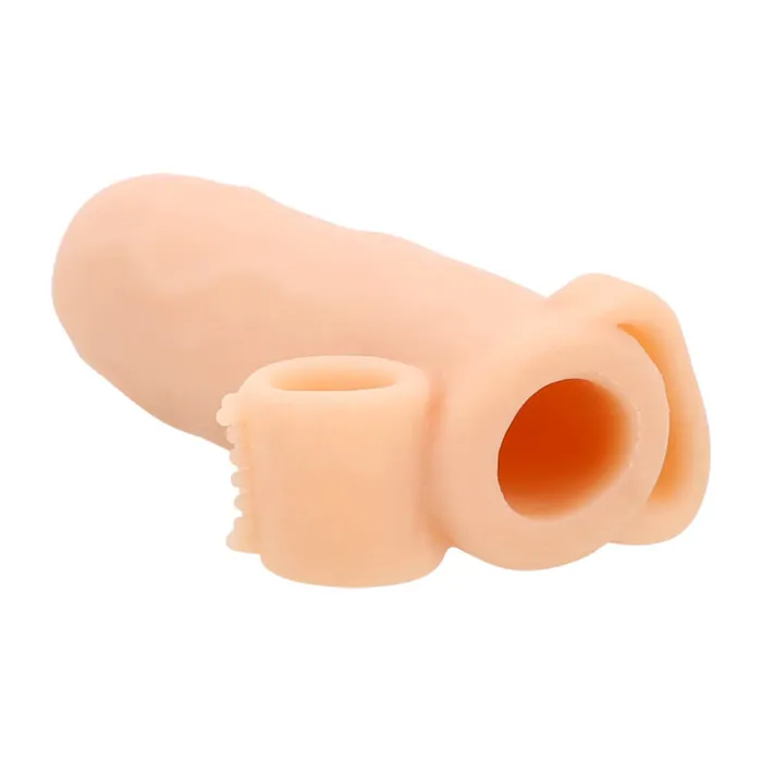 Vibrating Penis Extension Enlarger Cock Ring
