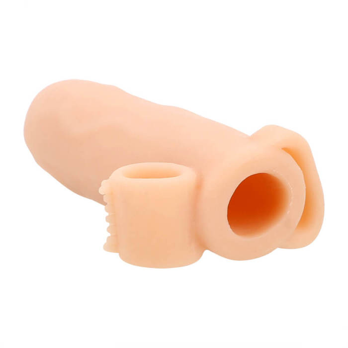 Vibrating Penis Extension Enlarger Cock Ring