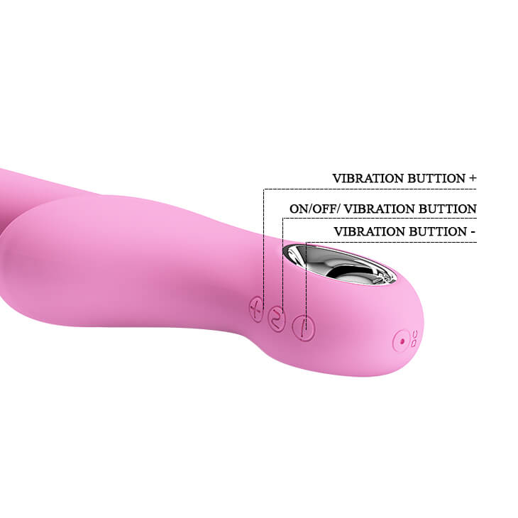 Wholesale 7-Function Vibrations USB Rechargeable Vibrator