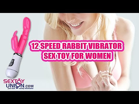 12 Speed Rabbit Vibrator Dildo