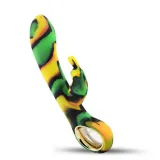 Green with yellow