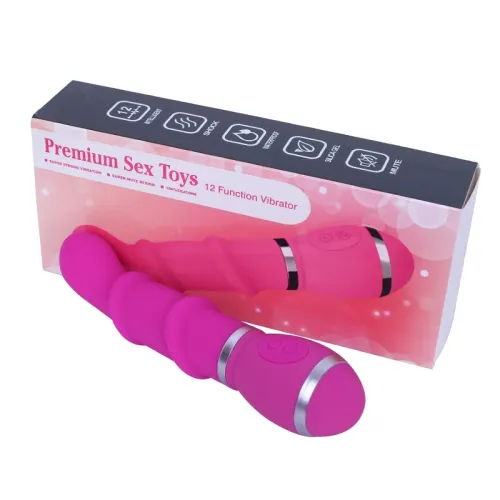 12 Speed Vibrating Dildo