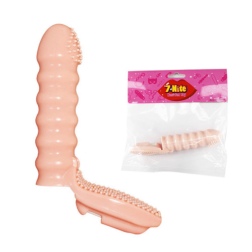 Finger Sleeve Vibrator Clitoris Stimulator
