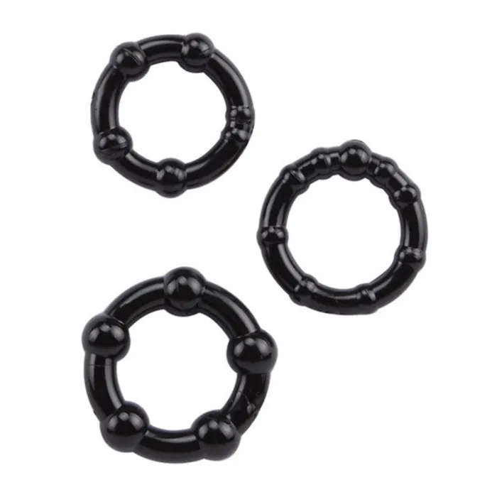 3 PCS Silicone Delay Ejaculation Rings