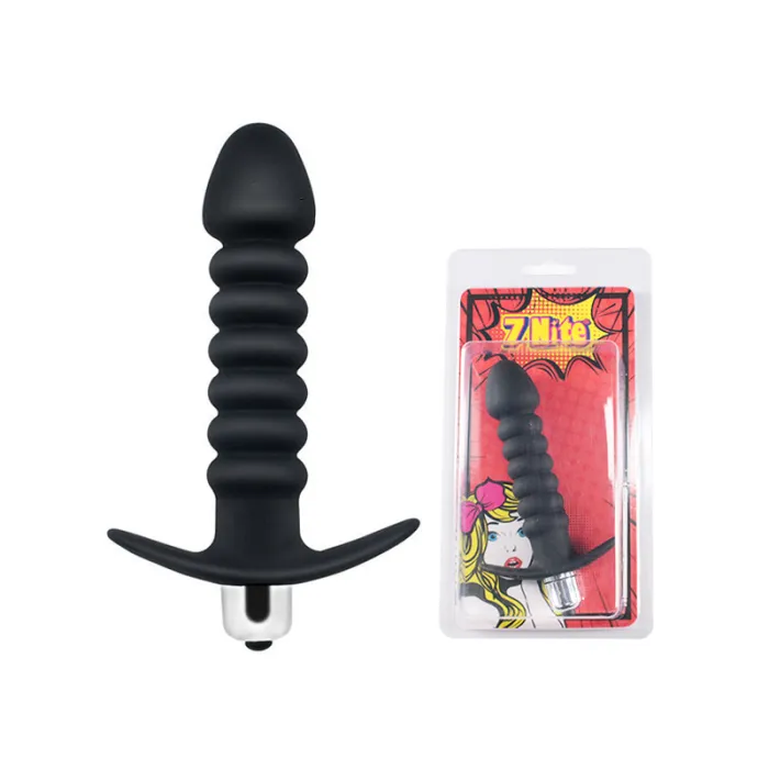 Anal Beads Plug Vibrating Dildo