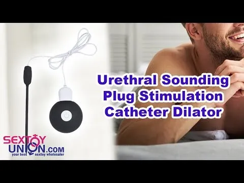 Urethral Sounding Plug Stimulation Catheter Dilator