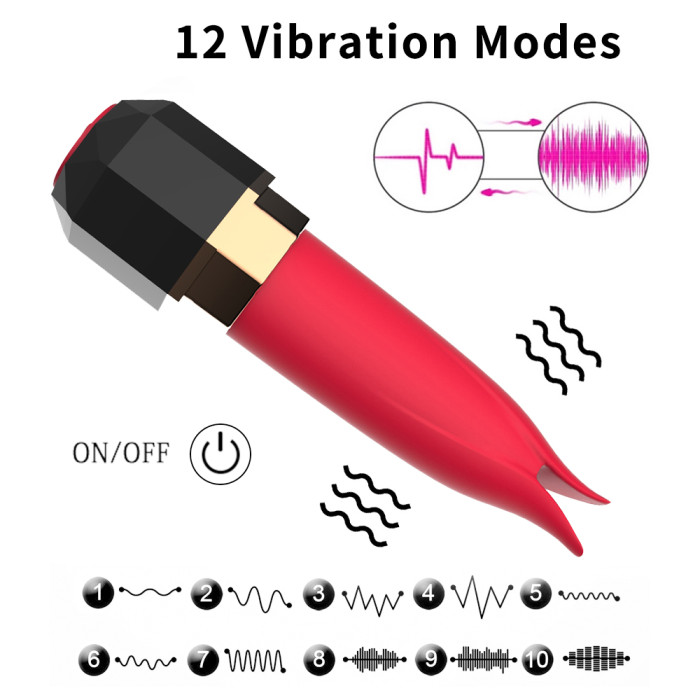 Mini Lipstick Bullet Vibrator