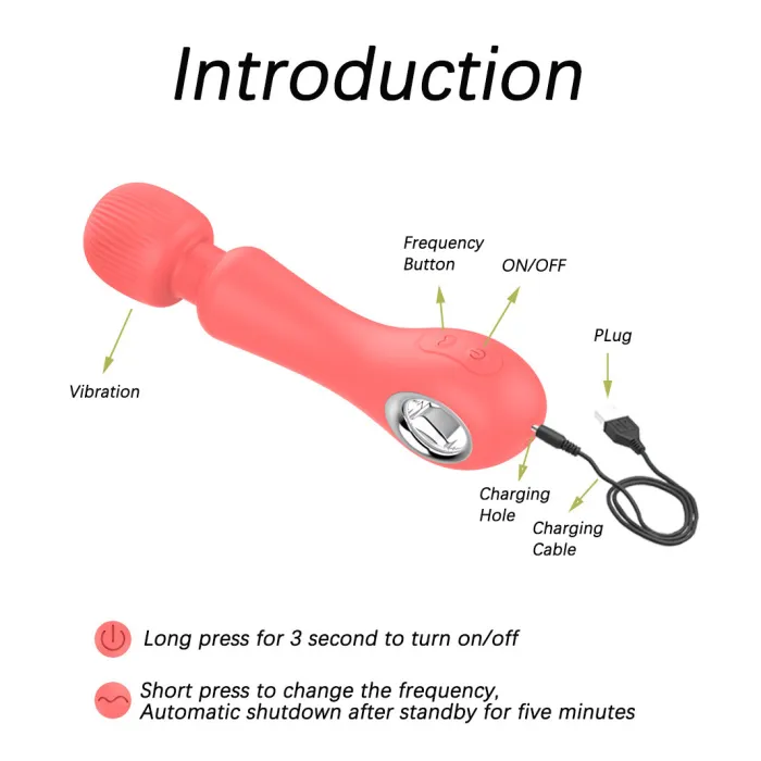 7 Speed Magic Wand Vibrator