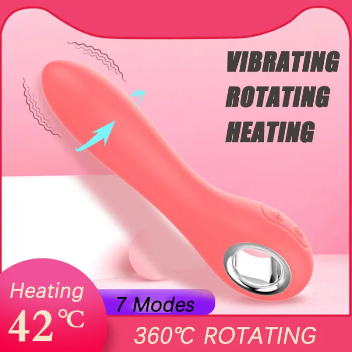 7 Speed Heating Dildo Vibrator