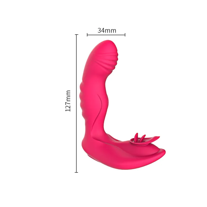12 Speed Wireless Lick Vibrator