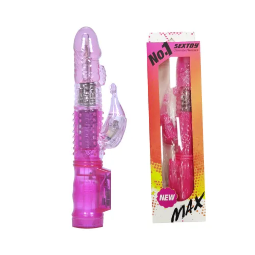 360 Degree Rotating Dildo Multi-Speed Rabbit Vibrator