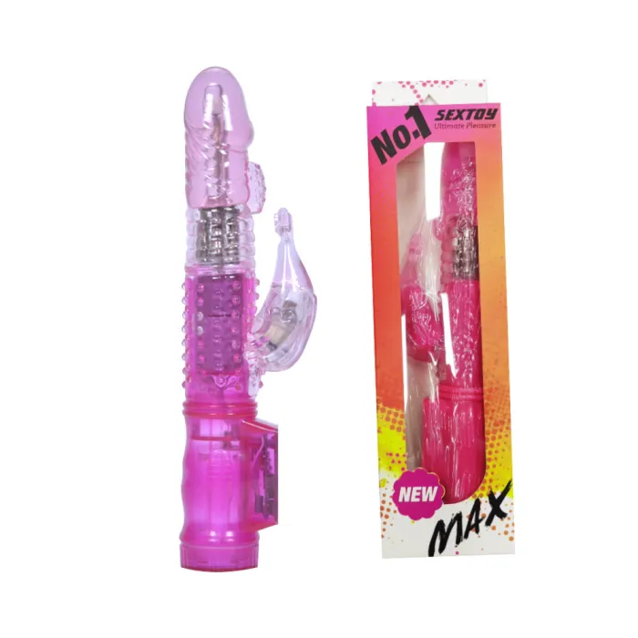 360 Degree Rotating Dildo Multi-Speed Rabbit Vibrator