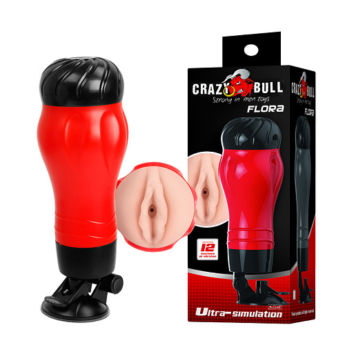 12 Speed Suction Cup Pocket Pussy