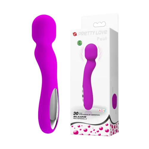 30 Speed Silicone USB Rechargeable Vibrator