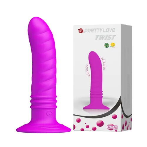 10 Speed Super Suction Full silicone Anal Vibrator