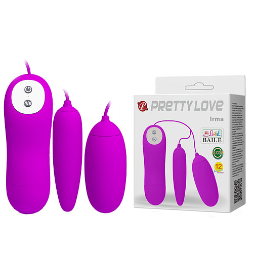 Deep Massaging 12 Speed Silicone Vibrating Eggs