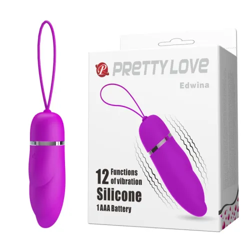 12 Speed Vibrating Eggs In Purple
