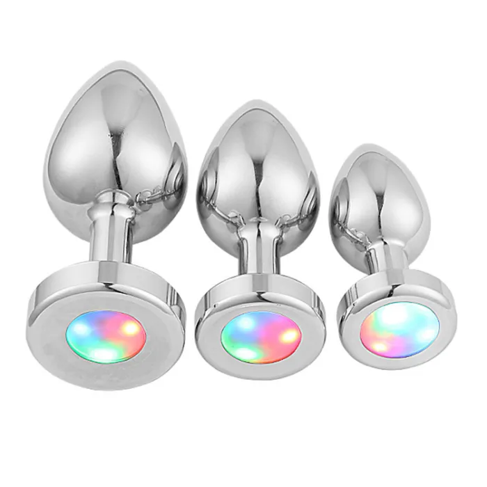 Luminous brick and stone anal plug