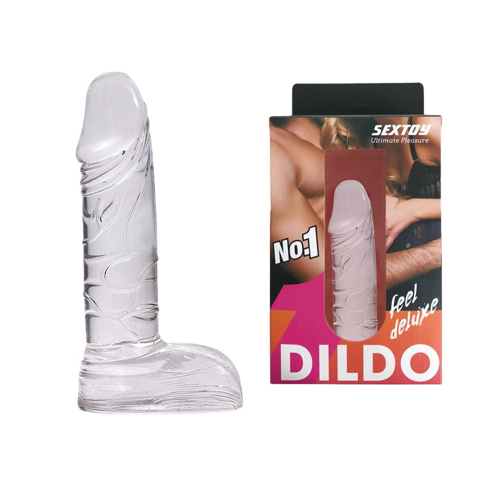 Suction dildo anal