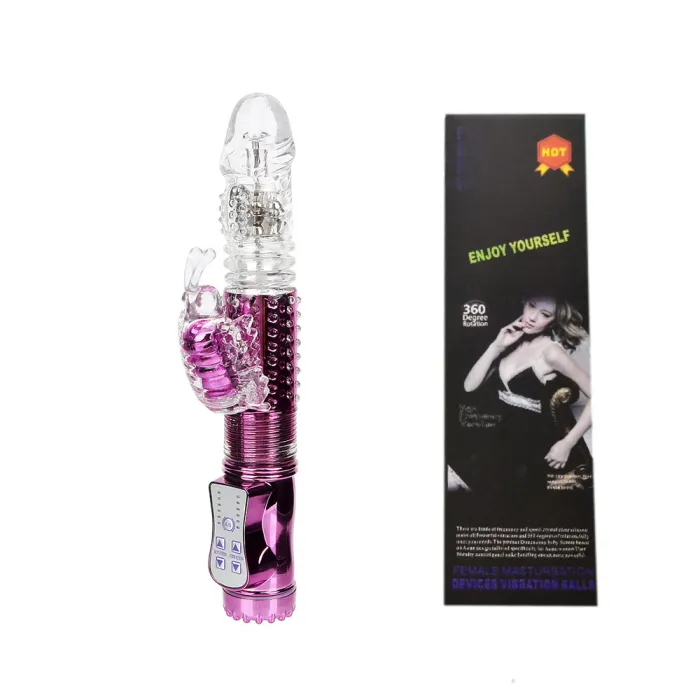 Rechargeable Powerful 10 Speed Rampant Rabbit Vibrator