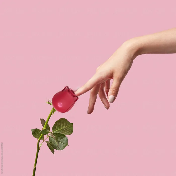Premium Quality Rose Vibrator Clitoral Suction & Stimulation