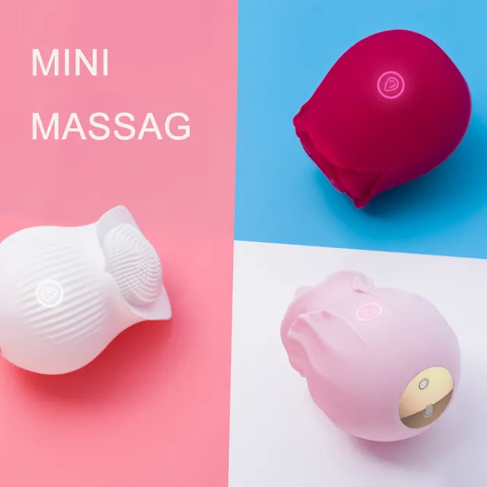 Premium Quality Rose Vibrator Clitoral Suction & Stimulation