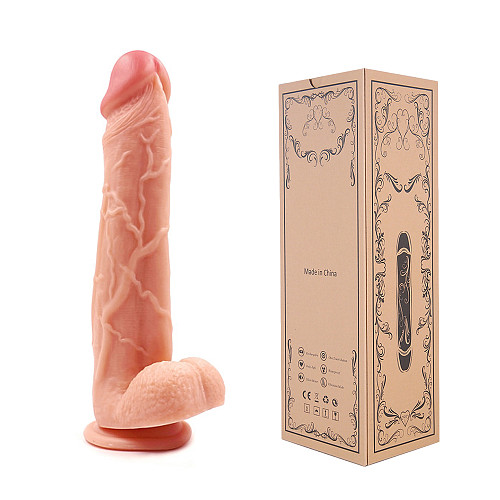 Realistic Dildo Lifelike Big Real Dong Suction Cup In Flesh