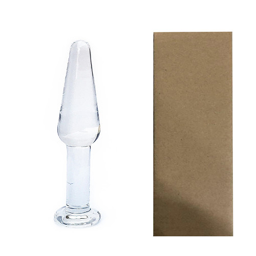Glass Anal Plug Crystal Masturbation Dildo