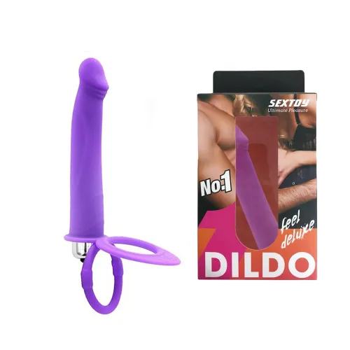 Double Penetration Strapon Dildo Vibrator