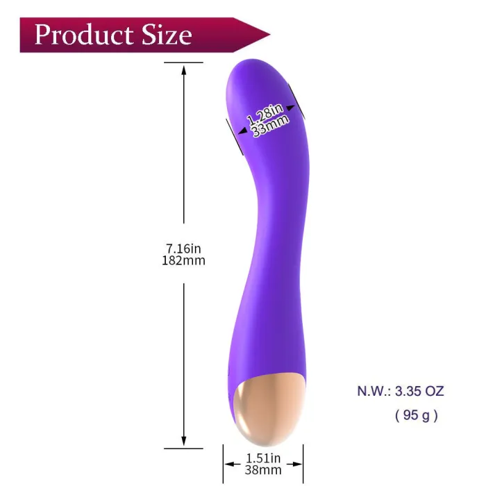 10 Speed USB Rechargeable Vibrator