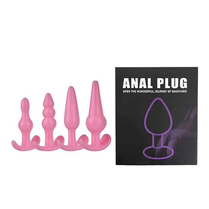 Anal Butt Plug Waterproof Silicone Anal Beads
