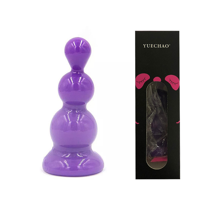 Silicone Anal Butt Plug Beads G-Spot Massager Dildo Anal Toys