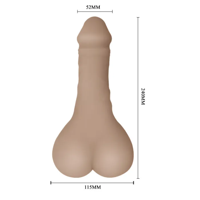Bigger Man Plus Couples Dildo