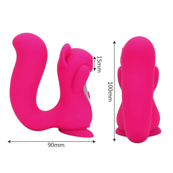 Squirrel Vibrator Clitoral Suction & Stimulation
