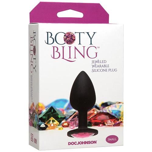 Pink Booty Bling Small Anal Toys