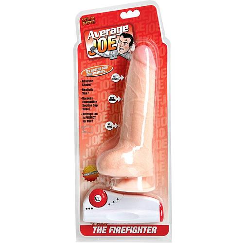Average Joe Vibrating Cock - the Fire Fighter Kevin