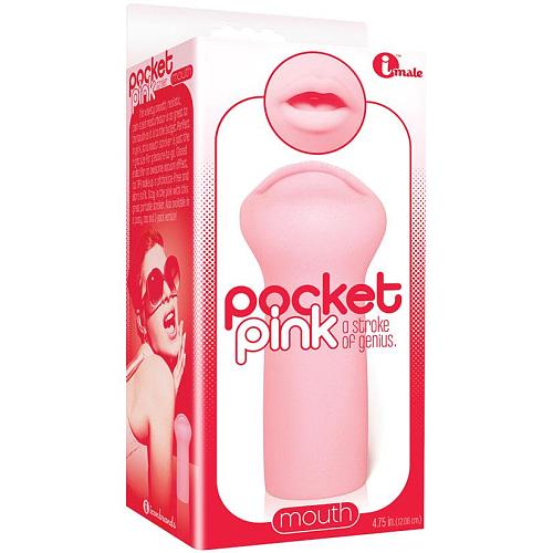 Pocket Pink Mouth Masturbator