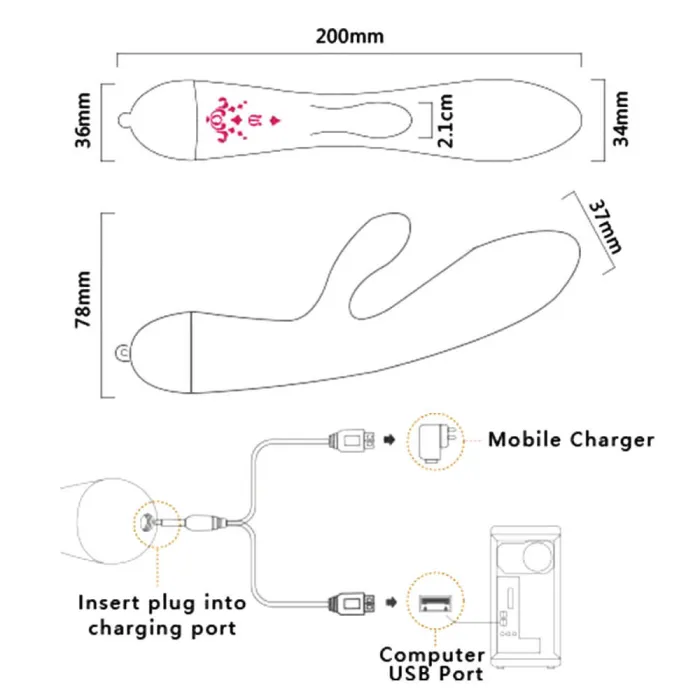 Rosalie Rabbit Vibrator