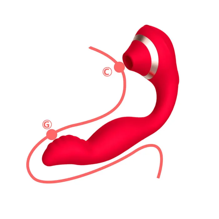 7 Frequency G-Spot Sucking Vibrator