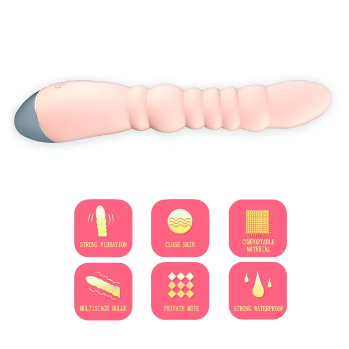 Soft 10 Frequency Massage Stick