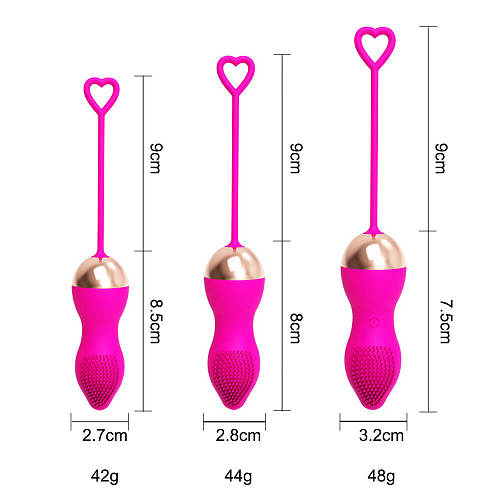 Three-In-One Remote Control Vaginal Balls
