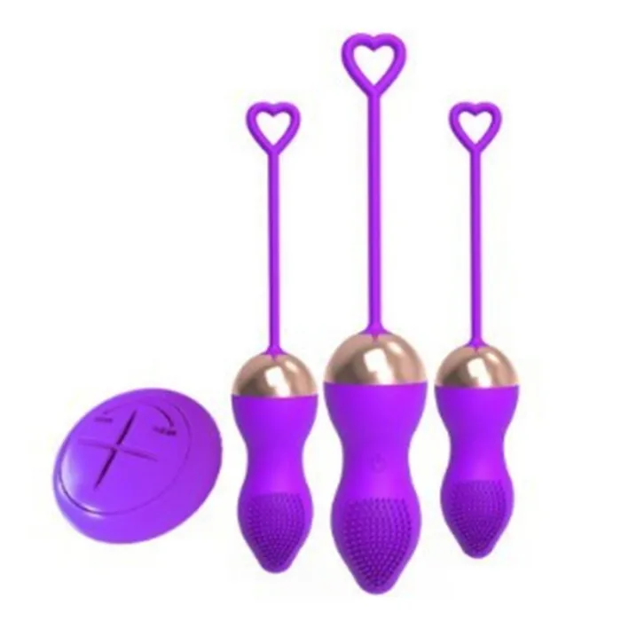 Three-In-One Remote Control Vaginal Balls